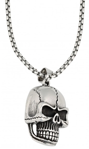 Zippo 2006290 Skull Head Pendant Necklace - Zippo/Zippo Jewellery