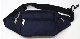 BUB06A Canvas Bum Bag - Leather Goods & Bags/Bum Bags & Small Leather Bags