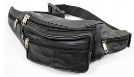 BUB07A Leather Bum Bag