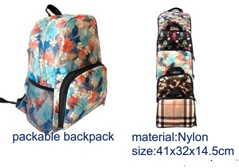 LL98 Foldable Back Pack - Leather Goods & Bags/Back Packs