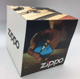 Zippo set of 3 Display Boxes