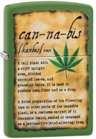 Zippo 49119 Cannabis Design