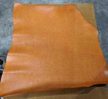 ....Dressed Leather Shoulders Best Quality 3.0mm Tan - Shoe Repair Materials/Leather Skins & Components