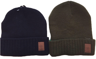 Mens Beanie Hats (Fleecy lined) - Leather Goods & Bags/Gloves & Socks
