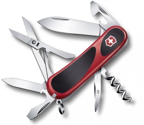 Evogrip 14 Red & Black 29803C Swiss Army Knife - Engravable & Gifts/Victorinox Swiss Army Knives