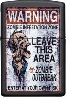 Zippo 60004767 218-072554 Zombie Warning Design