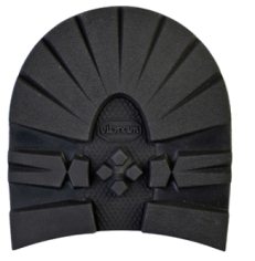 Vibram Grizzly 8mm Rubber Heel Black (5 pair) - Shoe Repair Materials/Heels-Mens
