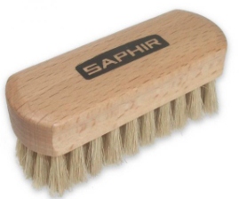 Saphir White 8.5mm Polishing Brush 2640304 - SAPHIR Shoe Care/Brushes