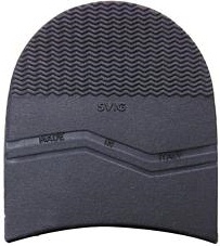 Svig 413 Rodi Heels 10mm Black (10 pair) - Shoe Repair Materials/Heels-Mens