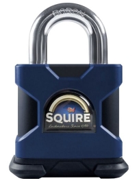 Squire SS50S Squire Stronghold 50mm Hardened Steel Padlock - Open Shackle - Locks & Security Products/Padlocks & Hasps
