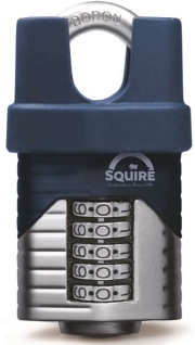 Squire VULCAN COMBI60CS 60mm Padlock - Closed Shackle - 5 Wheel - Locks & Security Products/Padlocks & Hasps