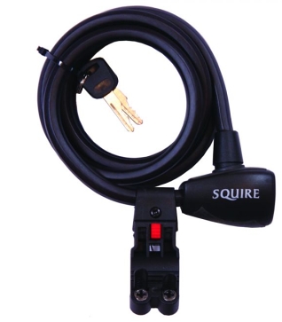 ...Squire ZR12/1800 - Key Operated Cable Lock 12mm x 1800mm - Locks & Security Products/Padlocks & Hasps