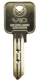 Hook 4264 Genuine Zoo Hardware V10 Cylinder Key Blank Item KBZH6 - Keys/Cylinder Keys - Genuine