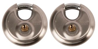 DFDC70T Squire Defender 70mm Disc Padlock Twin Pack - Locks & Security Products/Padlocks & Hasps