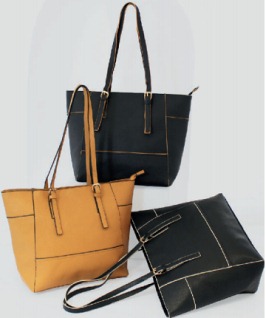 JBFB266 bags with colour trim 42 x 30 x 14cm - Leather Goods & Bags/Holdalls & Bags