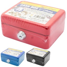 68444C Cash Box 4 115 x 85 x 55mm - Locks & Security Products/Cash Boxes & Key Cabinets