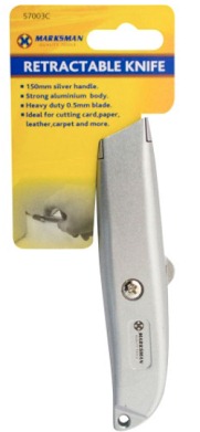 57003C Retractable Knife 150mm - Shoe Repair Products/Tools