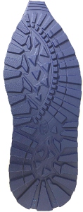 Svig 519 Trainer Unit Rubber (pair) Blue - Shoe Repair Materials/Units & Full Soles