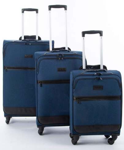 JCB2021 Suitcase Set (3) 4 wheels