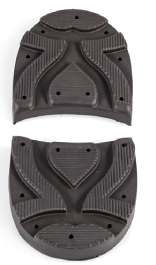 Ridgeway Heels Dark Brown D2958 - Shoe Repair Materials/Heels-Mens