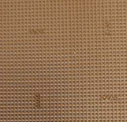 ..Sheet Svig Deelite Pyramid Micro Caramel 73cm x 45.5cm ZT292 - Shoe Repair Materials/Sheeting