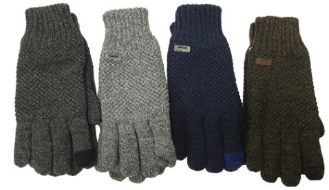 Mens Wool Gloves (pair) - Leather Goods & Bags/Gloves & Socks