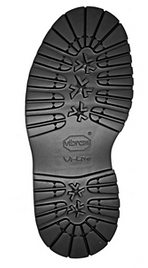 Vibram 9108 Genepy Unit Black (pair) Morflex 25mm Heel 10mm sole