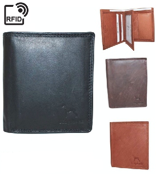 JBNC37 Ridgeback Leather Wallet RFID