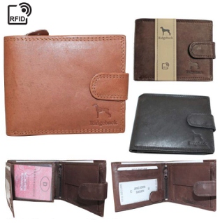 JBNC42 Ridgeback Leather Wallet RFID