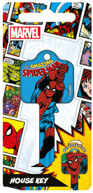 Hook 4307 F691 Spider Man Retro Marvel UL2 Fun Keys - Keys/Licenced Fun Keys