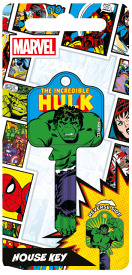 Hook 4309 F693 The Hulk Retro Marvel UL2 Fun Keys - Keys/Licenced Fun Keys