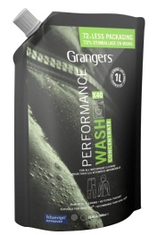 GRF213 Grangers Performance Wash 1 Litre Pouch - Shoe Care Products/Cherry Blossom