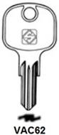 IKS VAC62 Silca - Keys/Cylinder Keys- Specialist
