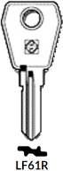 IKS LF61R Silca - Keys/Cylinder Keys- Specialist