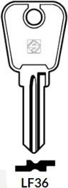 IKS LF36 Silca - Keys/Cylinder Keys- Specialist