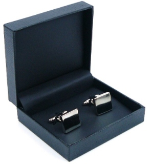 X57300 Square Cuff links in Gift Box - Engravable & Gifts/Gifts