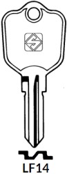 IKS LF14 Silca - Keys/Cylinder Keys- Specialist
