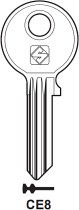 IKS CE8 Silca - Keys/Cylinder Keys- Specialist