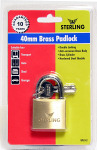 BPL142 40mm brass padlock