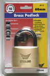 BPL162 60mm brass padlock - Locks & Security Products/Padlocks & Hasps