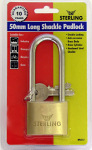 ..........BPL252 50mm brass padlock long shackle - Locks & Security Products/Padlocks & Hasps