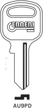 IKS AU9PD Errebi - Keys/Cylinder Keys- Specialist