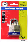 LPL142 40mm laminated padlock - Locks & Security Products/Padlocks & Hasps