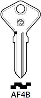 IKS AF4B Silca - Keys/Cylinder Keys- Specialist