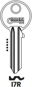 Hook 2318: Errebi = i7r JMA = IS-8D - Keys/Cylinder Keys- General