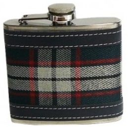 .....X58250 5oz Hip Flask Black Watch Tartan - Engravable & Gifts/Flasks