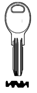 Hook 1309 KLE10R Silca - Keys/Dimple Keys