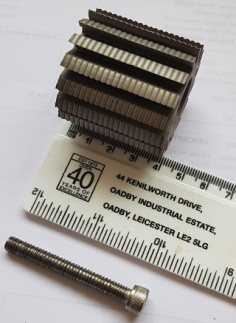 Dr Martin Grooved Cutter ( including extra long bolt)