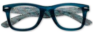 31Z B16 Blue Zippo Reading Glasses