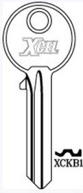 Hook 3135 Xcel Genuine Key Blank XCKB1 - Keys/Cylinder Keys - Genuine